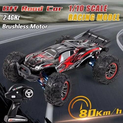 80Km/h High Speed 4WD Rc Car Brushless Motor 1:10 Scale F22A Radio Controlled Racing Buggy Drift Truck Electric Car for Children