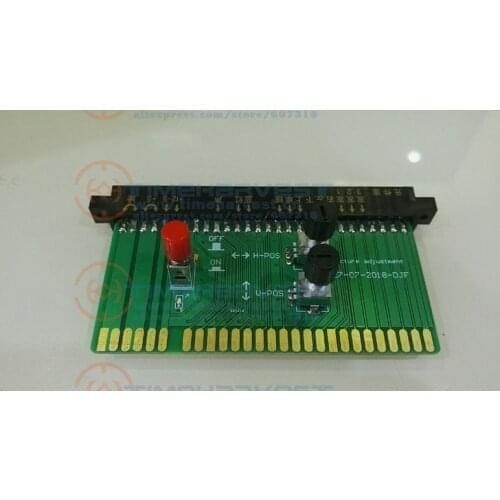 Free shipping Adjustment picture position Converter Adjustable converting board connect to any JAMMA for adjust Image Position