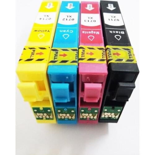 Einkshop T0711 - T0714 Ink Cartridges for Epson DX9400F D120 DX4050 DX4400 DX4450 DX5000 SX110 SX210 SX410 SX510W SX115 SX215
