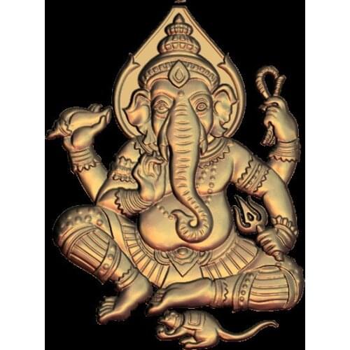 Four hands elephant buddha 3D STL Model for CNC Router Engraver Carving Machine Relief Artcam aspire M53