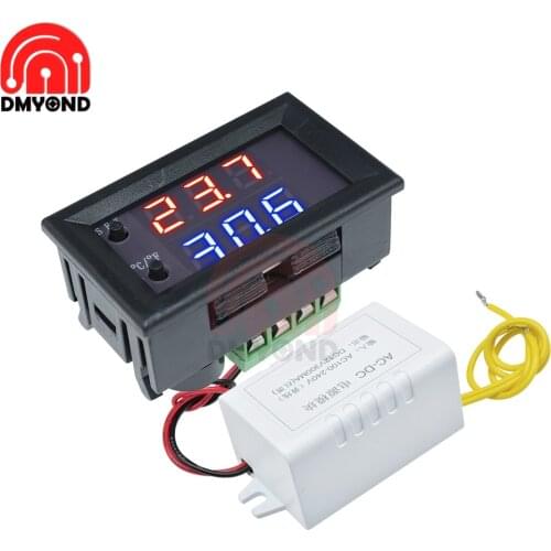 AC 110V-220V LED Digital Thermostat Temperature Controller Regulator Thermoregulator Incubator NTC Sensor Meter
