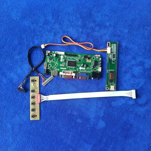 For QD15XL01/QD15XL04/QD15XL06/QD15XL09 1CCFL 30 Pin LVDS HDMI-compatible VGA DVI Matrix Kit M.NT68676 controller board 1024*768