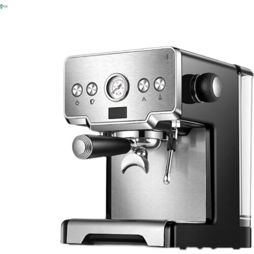 Espresso machine CRM3605 Stainless Steel Italian Coffee Maker 15bar home semi-automatic pump type coffee machine 220v 1450W