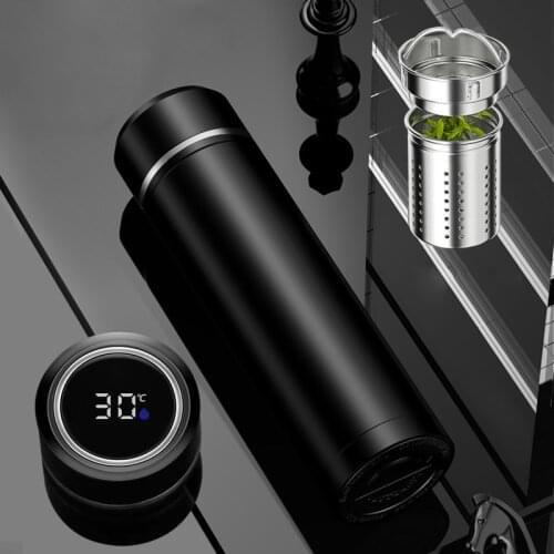 Intelligent Stainless Steel Thermos Smart Water Bottle Vacuum Flasks Temperature Display Thermoses Coffee Cup Christmas Gifts