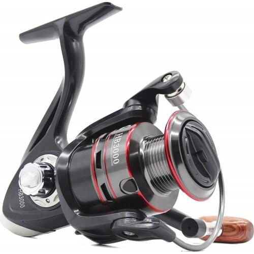 New HB Fishing Reel Spinning Reel 8KG Max Drag Quality Saltwater Metal Spool Stainless Steel Handle Line Spool Fishing Accessory