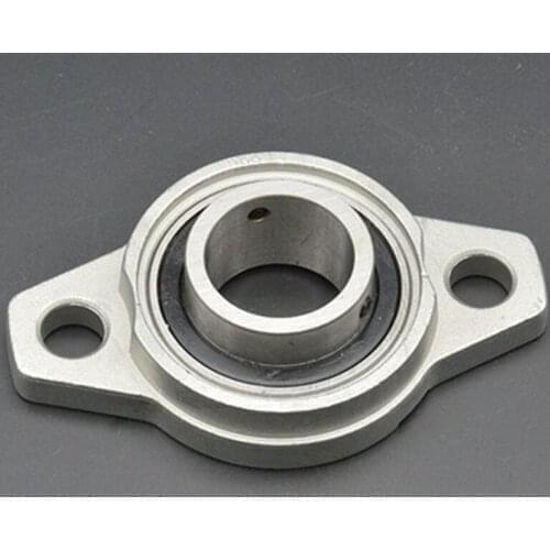KFL001 12mm Bore Diameter Pillow Block Flange Bearing Unit With Zinc Alloy Housing