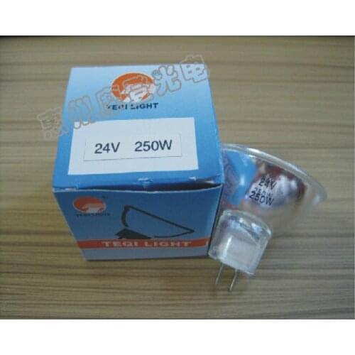 Compatible with OSRAM HLX 64653 24V250W ELC Halogen Lamp,Endoscope Microscope Fiber Optic Light Source,GX5.3 Projector Bulb