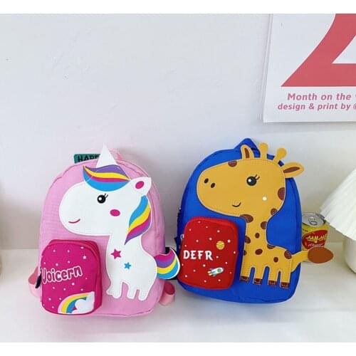 Kawaii Backpack For Baby Boys Girls Children School Bag Lovely Cartoon Schoolbag Kindergarten Backpacks Book Bag Kids Gift 2021