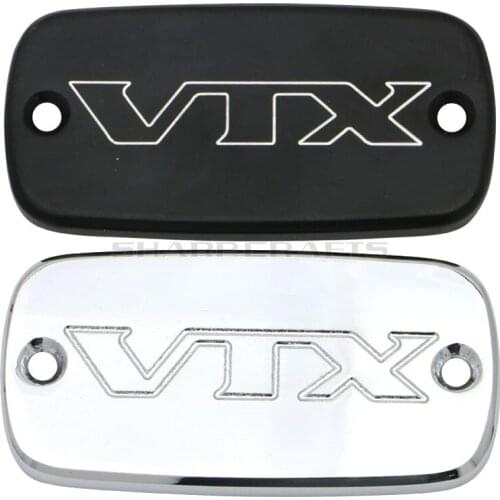 Motorcycle Front Brake Master Cylinder Reservoir Cover Cap Protector For Honda VTX1800 2002 2003 2004 2005 2006 2007 2008