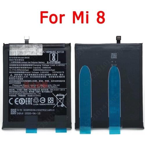 Аккумуляторы для телефонов Xiaomi Mi 8 Olevo China At AliExpress