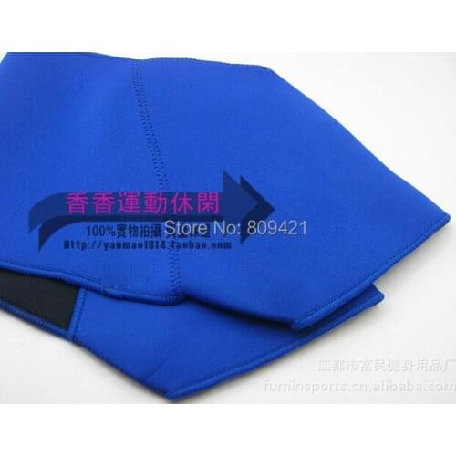 WholeSale 100pcs/lot Blue Sports Double Shoulder Brace Support Strap Wrap Belt Band Pad SCR composite neoprene Shoulder Support