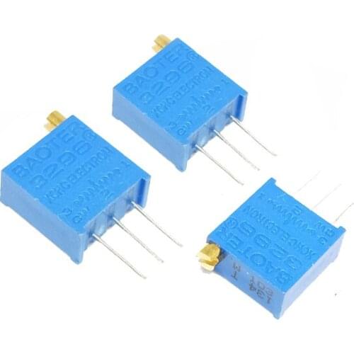 3296W adjustable resistance 1K(102)/2K(202)/3K(302)/5K(502)/10K(103)/20K(203)/30K(303)/50K(503)/100K(104)/200K(204)/500K(504)