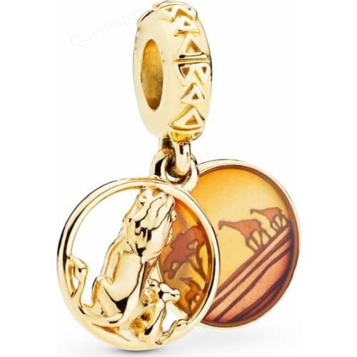 925 Sterling Silver Cartoon European Charms Bead Fit Original Bracelets Chain DIY Girl Women Pendant Charm Beads Jewelry Making