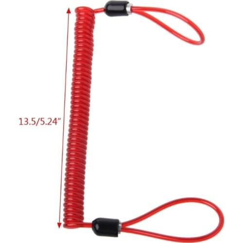 150cm Alarm Disc Lock Security Spring Reminder Cable Motorcycle Bike Scooter Q9QD