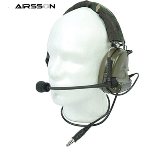 Tactical Z-Tactical Microphone For Comtac II Noise Reduction Headset Outdoor Sports Military High Tone Quality Headphone Tool