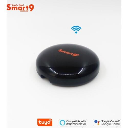 Smart9 Mini Universal IR Controller, Smart Life APP Works with Alexa Echo and Google Home Powered by TuYa