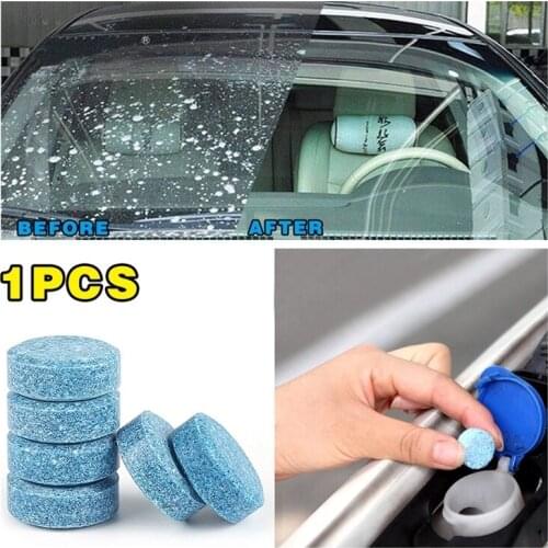 1pc=5g 1PC=4L Car Windshield Cleaner Glass Washer Car Screen Cleaning Compact Effervescent Tabs Window Repair Auto Accessories