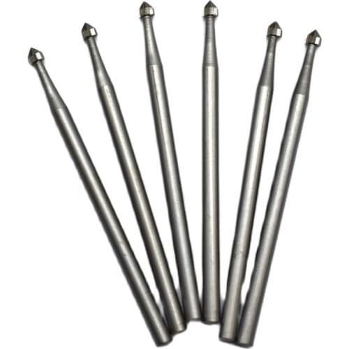 Jewelry Stone Setting Bur 6pcs/lot Round Cutting Burr For Setting Gems Jewellery Tools