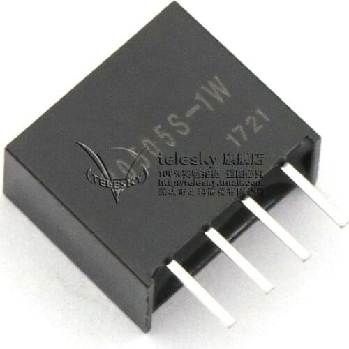B0505S-1W DC-DC Power Module 5V to 5V Isolated Power Supply Module SIP Module