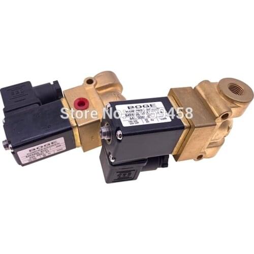 Free shipping 2pcs/lot OEM oil stop solenoid valve 644006101P used for Boge Kompressoren Boge air compressore parts