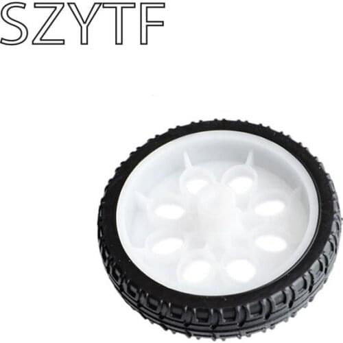 DIY robot wheel tyre TT motor intelligent robot car platform car electronic design toys