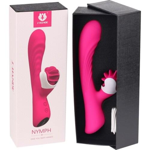 Waterproof Silicone Sex Vibration Adult Erotic Toys 360 Degree Rotated Vagina Massager G Spot Dildo Rabbit Vibrator For Women