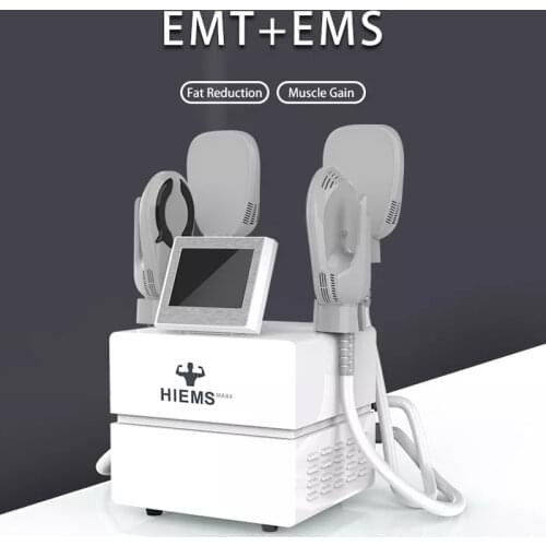 HIEMT PRO Portable EMSlim Electromagnetic Sculpting Machine EMS Electromagnetic Muscle Stimulator for Butt Lift Fat Removal