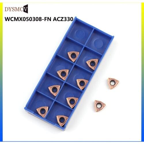 10 pcs WCMT050308 FN ACZ330 100% original SUMITOMO carbide tool CNC lathe turning tool