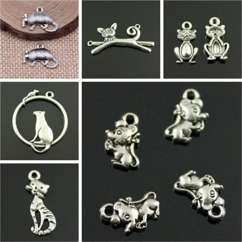 Malzahar Mouse Charms diy jewelry bracelet charms for jewelry making kit accessories