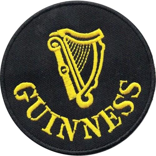 NEW,Details about GUINESS Patch - Embroidered Iron-On Style Suitable for all kinds of clothes
