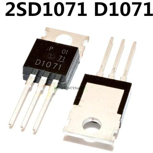 Original 5pcs/ 2SD1071 D1071 TO-220 450V 6A