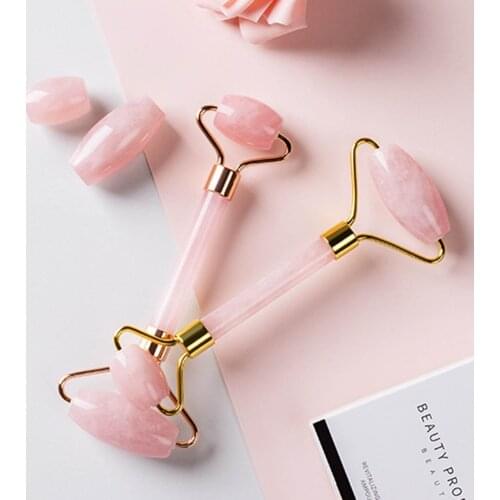 Face Neck Slimming Lifting Roller Jade Face Roller Gua Sha Scraping Device Anti-wrinkle Body Massager Skin Beauty Care