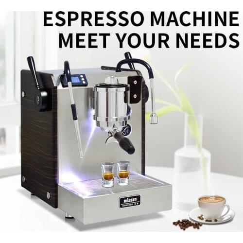 EM-30 General Italian Semi-Automatic Coffee Machine 9 Bar Double Boiler Rotary Pump Commercial Household Three Stage PID Control