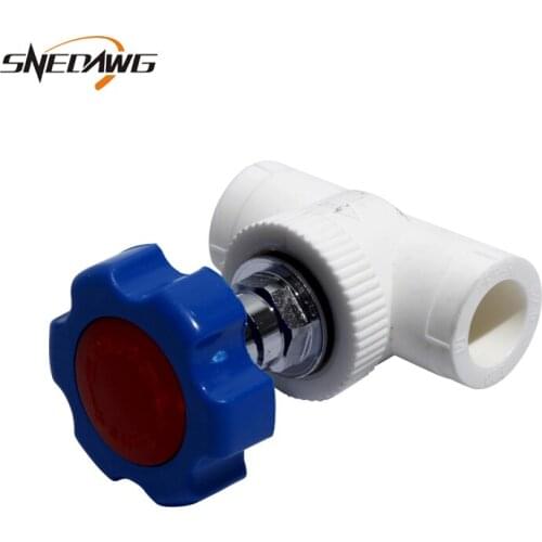 PPR Water Pipe Fitting with Valve 20/25/32mm Water Pipe Valve Joint Plastic Water Supply Pipe Joint Fitting Check Valve
