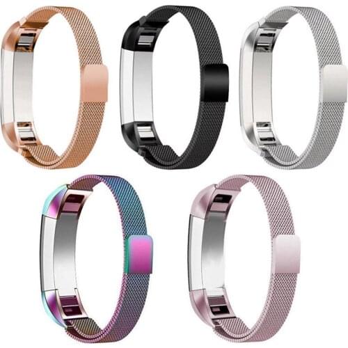 Fashion Stainless Steel Replacement Watch Strap For Fitbit Alta HR Bracelet Wrist Band Accessorie