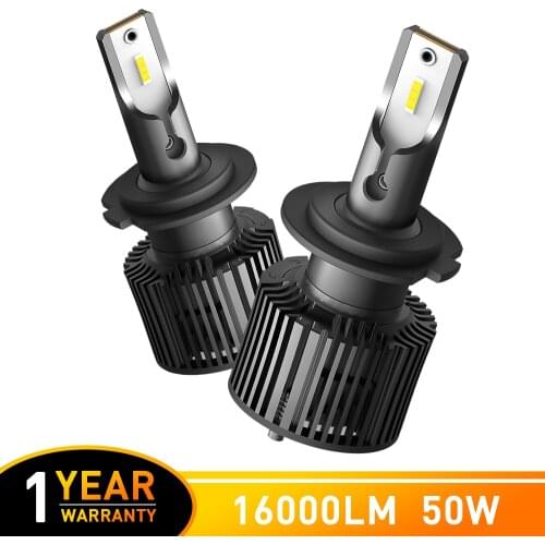2x H7 H8 H11 Led Headlamp H1 H4 LED Bulb 9005 9006 16000LM Car Light for Seat Leon MK2 MK3 Ibiza 6J Altea XL Corboda alhambra