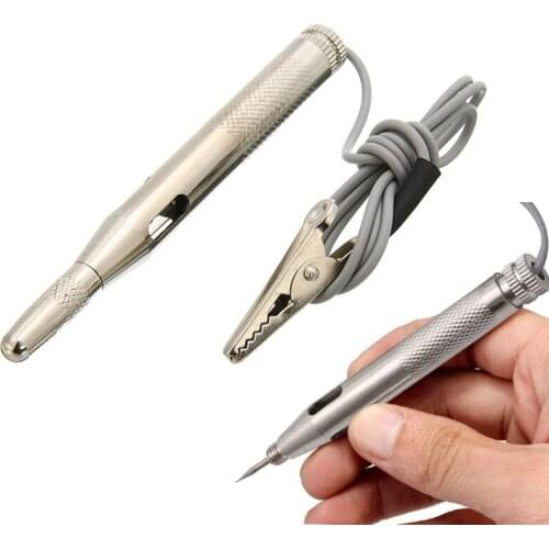 Test Pen Tester Pencil Electric Voltage Tools Auto Repair Car Tool Digital Circuit Auto Vehicle Gauge Fit Car Motorcycle 6V-24V