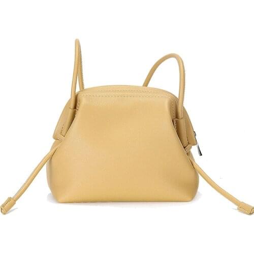 2021 New Genuine Leather Women Mini Hobos Summer Female Fashion Shoulder Handbags Ladies Brand Designer Crossbody Bags Phone Key