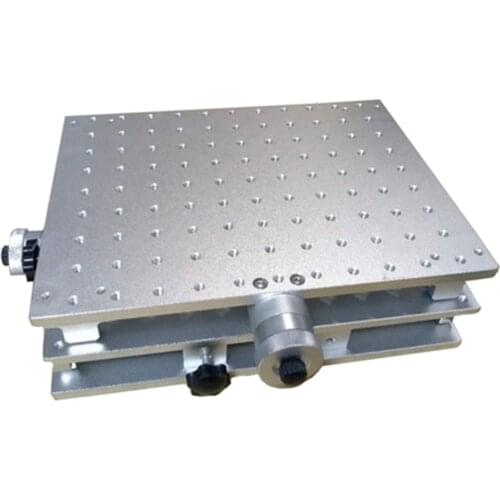 2 Axis Moving Table Portable Cabinet Case XY Table for Laser Marking Engraving Machine 300x220x90MM