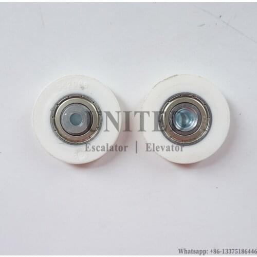 20pcs Elevator Door Hanger Roller OD45mm W8mm 6001