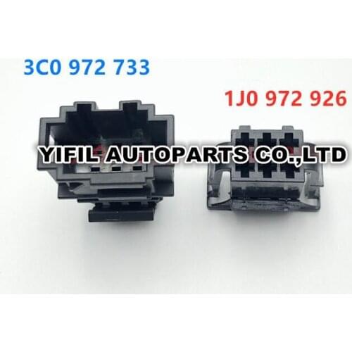 6 Pin Male Or Female Taillight Connector Adapter For Audi Q5,Seat Back Adjustment Plug For VW New Passat Tiguan 1J0 972 926