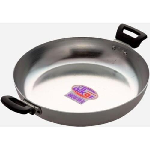Alkar Aluminum Egg-omelette Pan Heats up easily, does not cool quickly Pan Picnic Pan used on fire 18-20-22-24 Cm