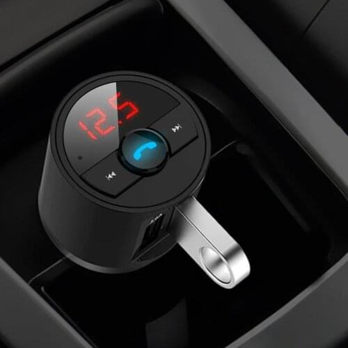 3.6A Quick USB Charger Bluetooth Car Kit FM Transmitter Modulator Audio Carkit Music MP3 Wireless Handsfree Phone Player Auto