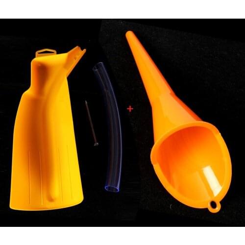 Motorcycle Drip-Free Oil Filter Funnel&Neck Funnel For All Harley Sportster XL 2004-Later Touring Street Glide Road King Dyna