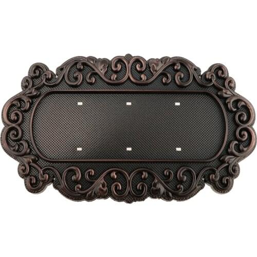 House Address Classic ABS Plastic 3 to 4 Digits Number Customized Door Plate