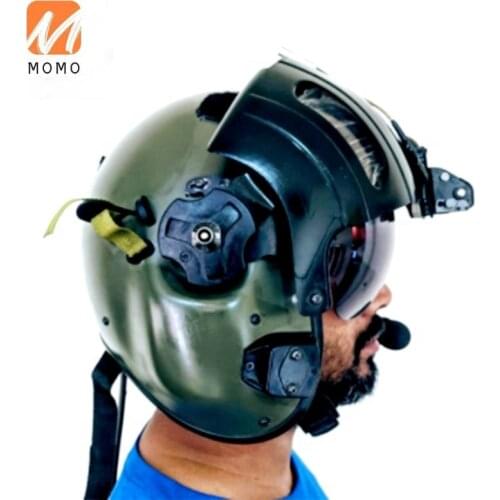 Helicopter Pilot Protection Helmet Headset ( fighter Chopper Pilot Helmet)