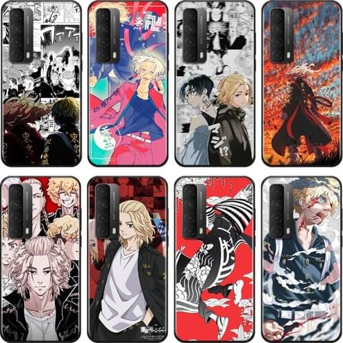 Hot Anime Tokyo Revengers For Huawei Y9A Y9S Y9 Y8P Y8S Y7A Y7P Y7 Y6 Y6P Y6S Y5P Y5 Prime Pro 2019 2020 Black Soft Phone Case