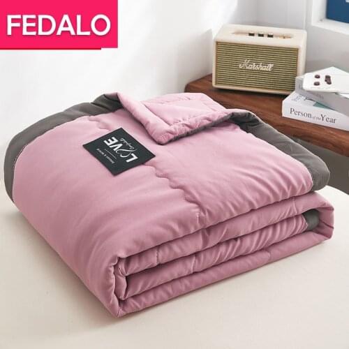 Summer air-conditioning quilt, cool summer quilt, single summer thin quilt, double children spring, autumn and summer quilt