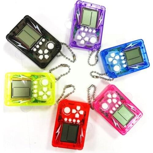 Mini Console Game Machine Childrens Handheld Nostalgic Console Keychain Game Console Game Handheld Video With Children Gam P8N0