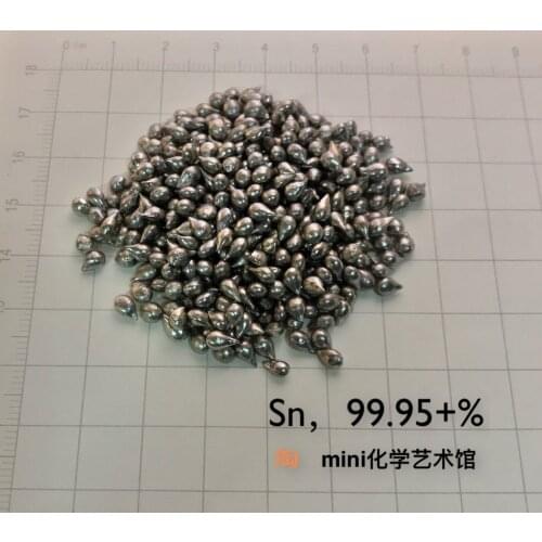 50g / 100g tin particles metal tin tin pure tin Sn 9995
